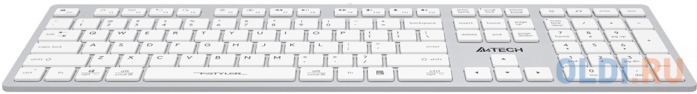 Клавиатура A4TECH Fstyler FX50 White USB