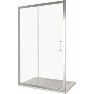 Душевая дверь Good Door Latte WTW 140х185 прозрачная, хром матовый (WTW-140-C-WE) в Москвe