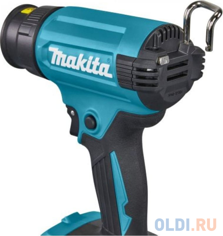 Makita DHG180ZK Аккумуляторный тепловой пистолет (фен) LXT 18В, 550 град, 2 скорости,6 режимов,кейс,