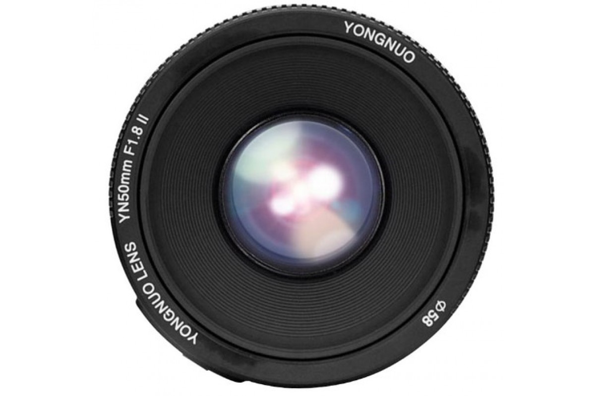 Объектив Yongnuo YN 50mm f/1.8 II Canon EF Standart Prime в Москвe