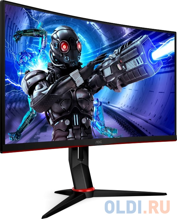 Монитор 32" AOC Gaming C32G2ZE черный VA 1920x1080 300 cd/m^2 1 ms DisplayPort HDMI Аудио