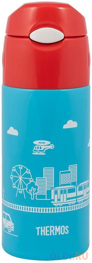 Термос THERMOS FHL-401F BL 0,40л голубой красный