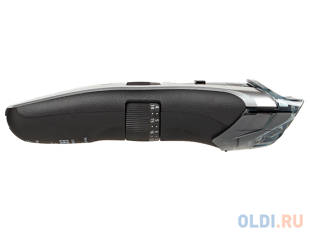 Машинка для стрижки Panasonic ER-GB70-S520, универсальная, аккум. на 50 мин, триммер д/бороды, 2 насадки, черный