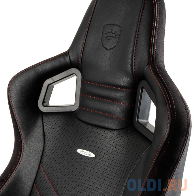 Кресло игровое Noblechairs NBL-PU-RED-002 чёрный красный