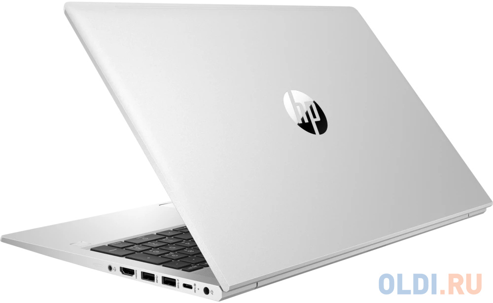 Ноутбук HP ProBook 450 G9 Core i5 1235U 8Gb SSD256Gb Intel Iris Xe graphics 15.6" IPS FHD (1920x1080) Free DOS silver WiFi BT Cam (9M3U5AT)