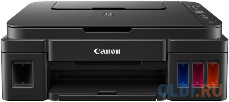 МФУ Canon PIXMA G3411 (Струйный, СНПЧ, WiFi, 4800x1200, 8,8 изобр./мин для ч/б, 5,0 изобр./мин для цветной, A4, A5, B5, LTR, конверт, фотобумага: 13x1 в Москвe