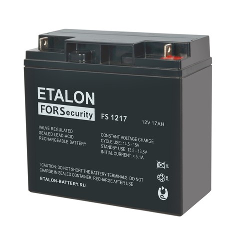 Аккумуляторная батарея для ОПС ETALON FS 1217, 12V, 17Ah (ETALON FS 1217)