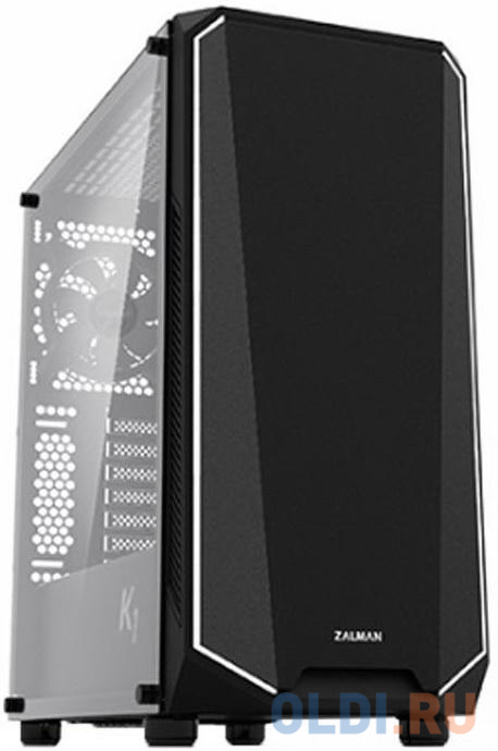 Корпус ATX Zalman K1 Rev.B Без БП чёрный в Москвe