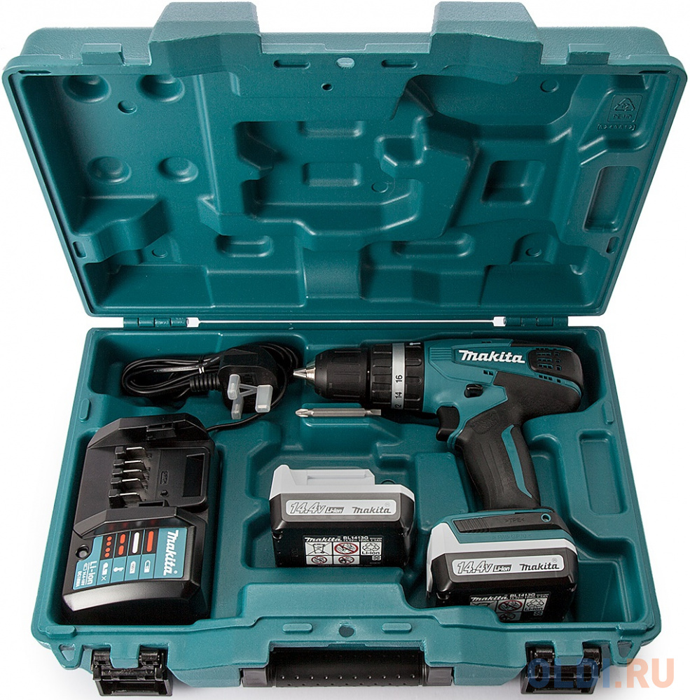 Дрель-шуруповёрт Makita HP347DWE 0Вт