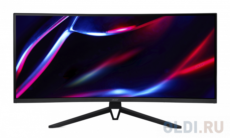 Монитор/ Acer ED343CURHbmiippx 34'',  ZeroFrame, Curved 1000R Black, 21:9, VA, 3440x1440, 1 / 4ms, 300cd, 100Hz, 2xHDMI(2.0) + 2xDP(1.2) + A