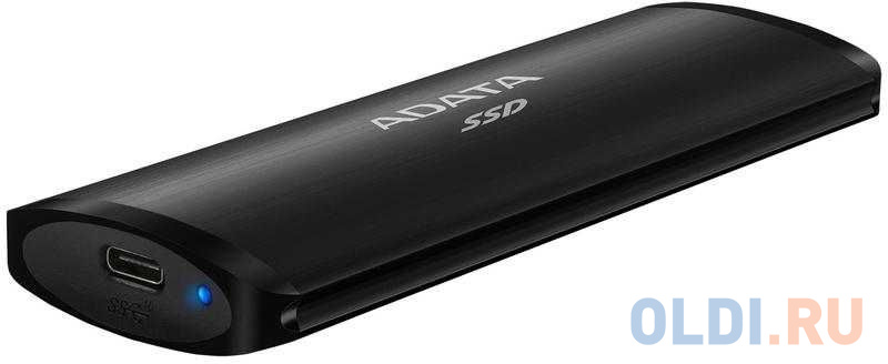 Внешний SSD диск 1.8" 1 Tb USB 3.2 A-Data SE760 Black черный ASE760-1TU32G2-CBK