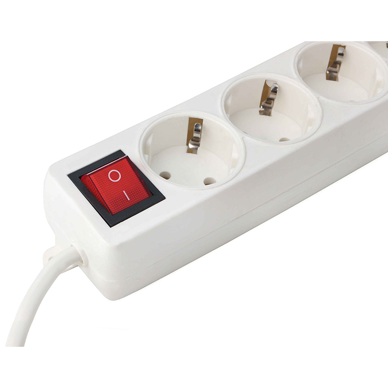 Удлинитель Гарнизон 4 Sockets 5m White EL-NB-G4-W-5