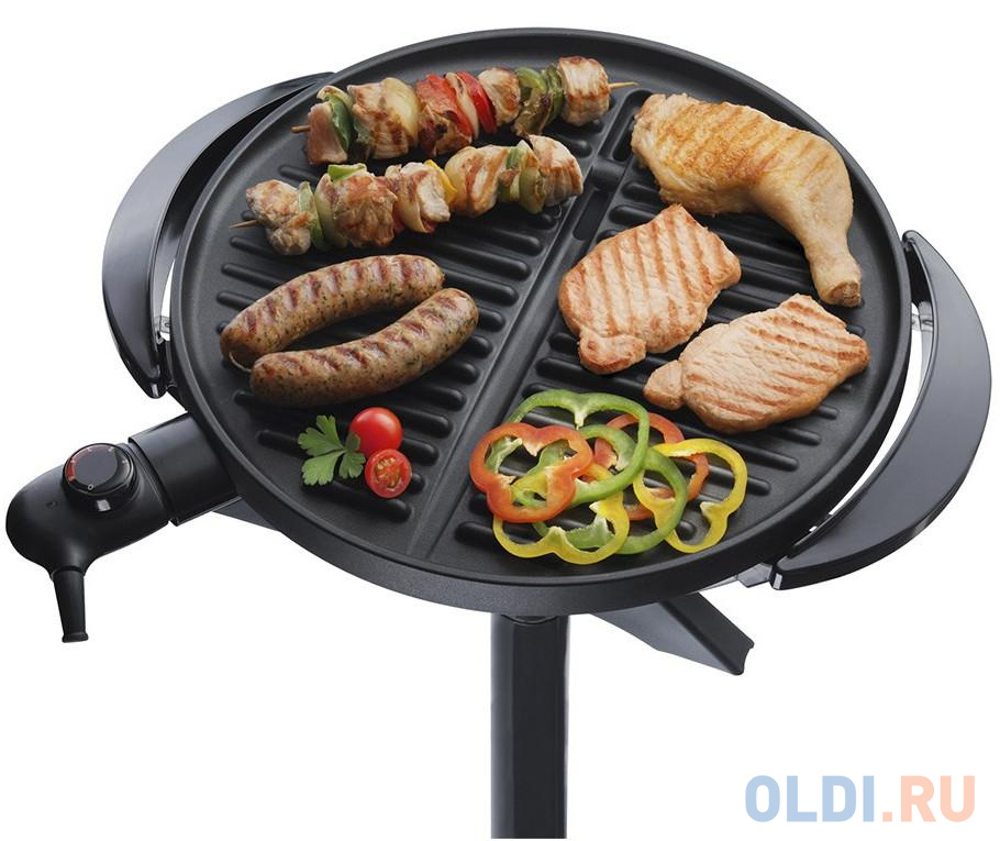 Гриль/барбекю Steba VG 250 BBQ GRILL чёрный серый