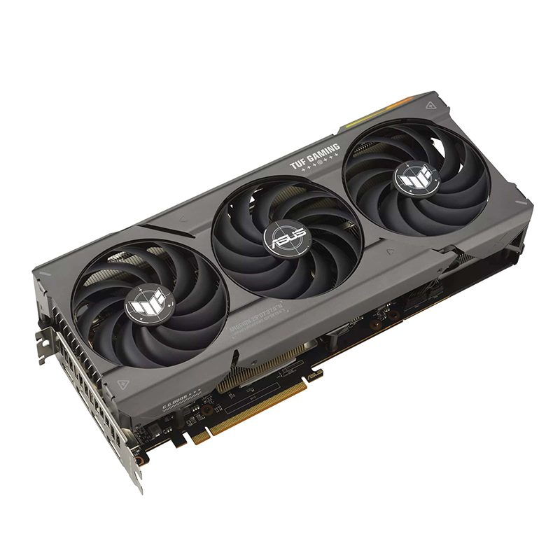 Видеокарта ASUS TUF Gaming Radeon RX 7800 XT OC Edition 16GB 2254Mhz PCI-E 4.0 16384Mb 19500Mhz 256 bit HDMI DP TUF-RX7800XT-O16GGAMIN в Москвe