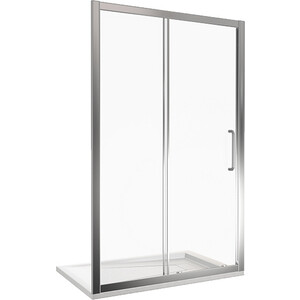 Душевая дверь Good Door Neo WTW 130х185 прозрачная, хром (WTW-130-C-CH)