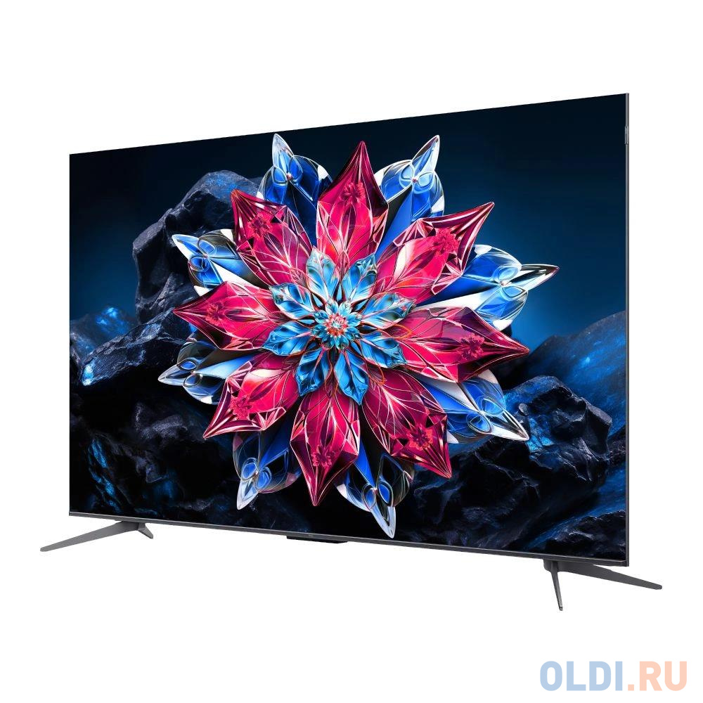 Телевизор QLED TCL 55" 55C655PRO черный 4K Ultra HD 60Hz DVB-T DVB-T2 DVB-S DVB-S2 USB WiFi Smart TV