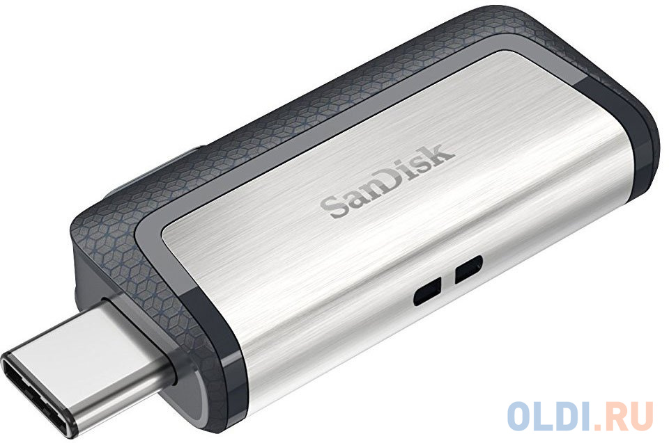 Флешка USB 256Gb Sandisk Ultra Dual Drive SDDDC2-256G-G46 черный серебристый