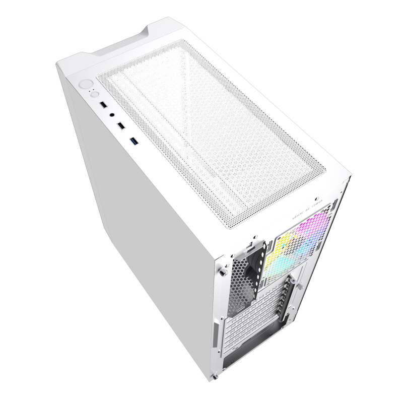 Корпус Powercase Mistral Evo ATX без БП White CMIEW-F4S