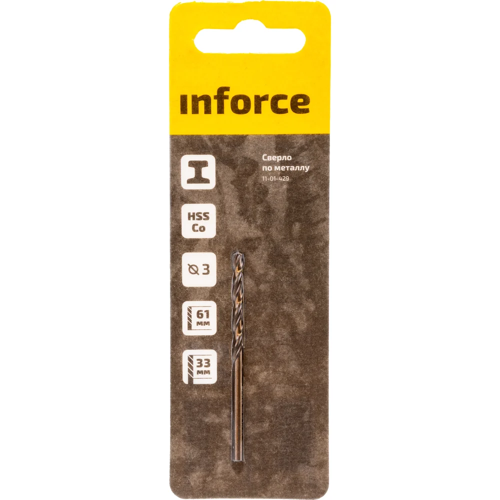 Сверло по металлу Inforce