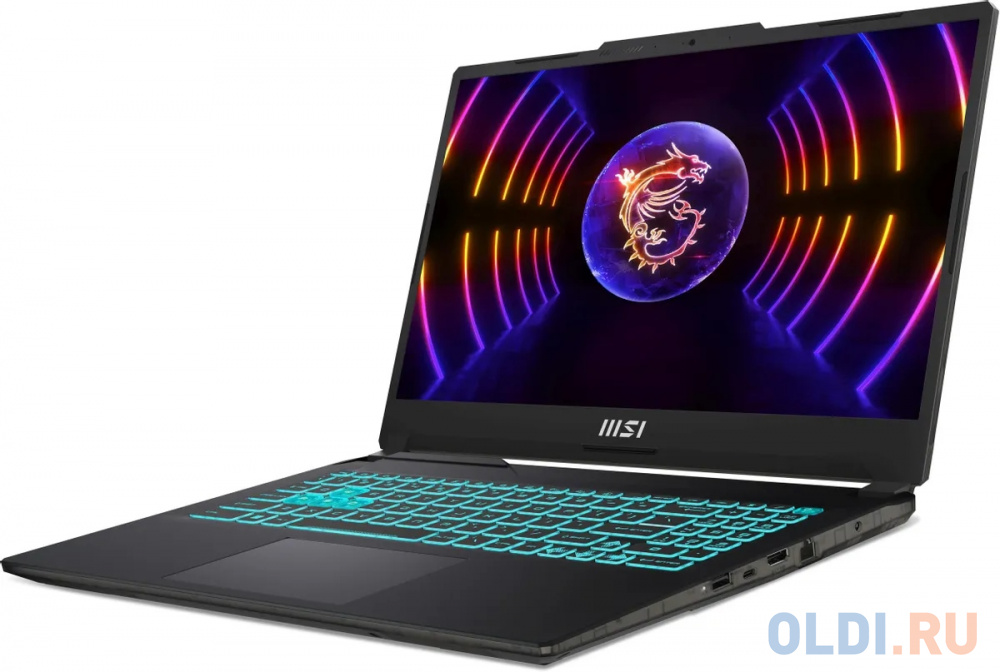 Ноутбук MSI Cyborg 15 A13VF-1615XRU Core i7 13620H 32Gb SSD512Gb NVIDIA GeForce RTX4060 8Gb 15.6" IPS FHD (1920x1080) Free DOS black WiFi BT Cam