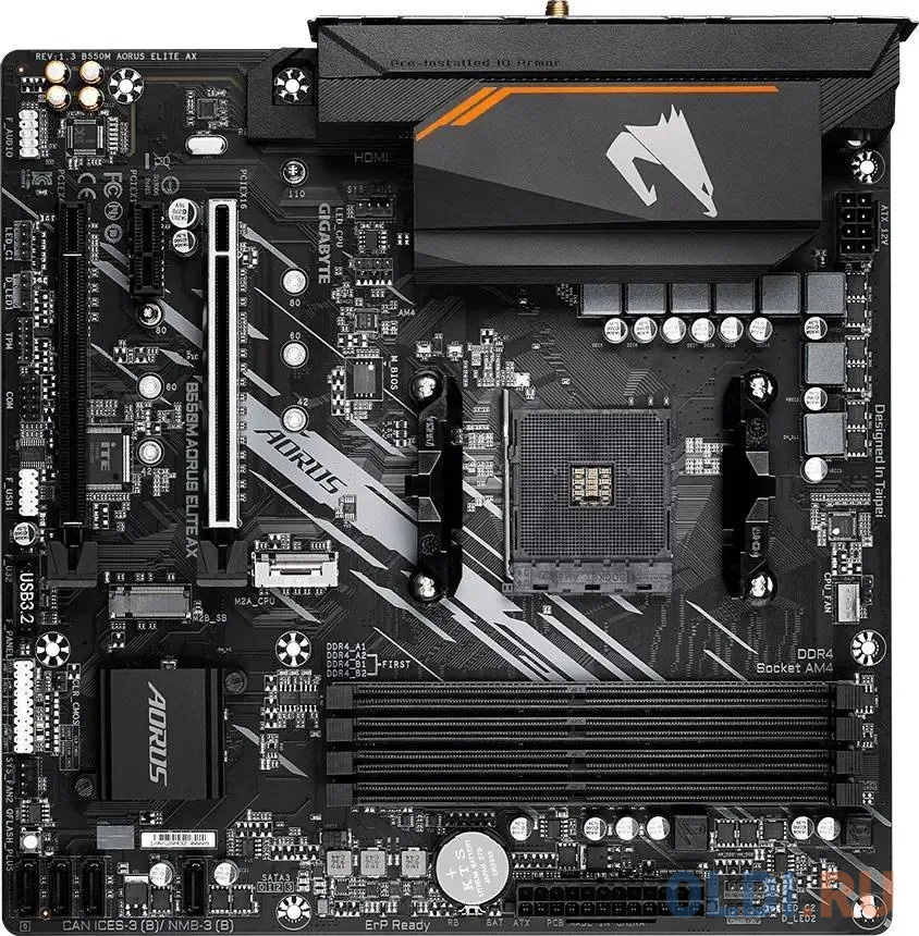 Материнская плата GigaByte B550M AORUS ELITE AX