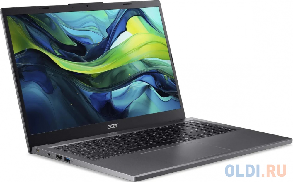 Ноутбук Acer Aspire 15 A15-41M-R10L 15.6", IPS, AMD Ryzen 7 8840HS 3.3ГГц, 8-ядерный, 16ГБ DDR5, 1ТБ SSD,  AMD Radeon, без операционной системы, в Москвe