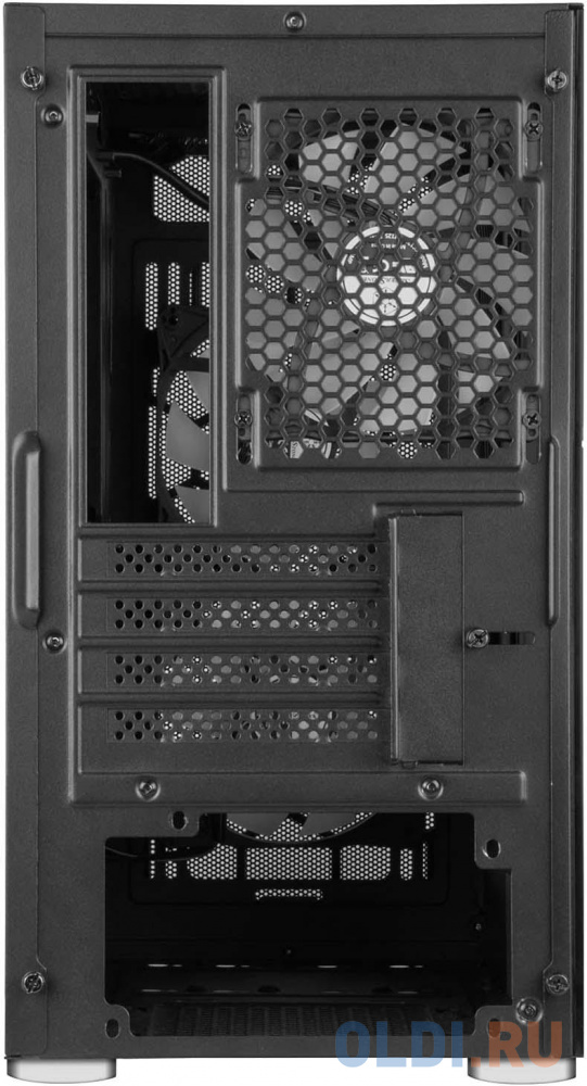 Корпус microATX SilverStone SST-FAH1MB-PRO Без БП чёрный