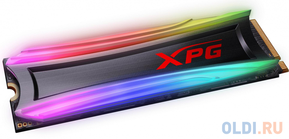 SSD накопитель A-Data XPG SPECTRIX S40G RGB 2 Tb PCI-E 3.0 x4