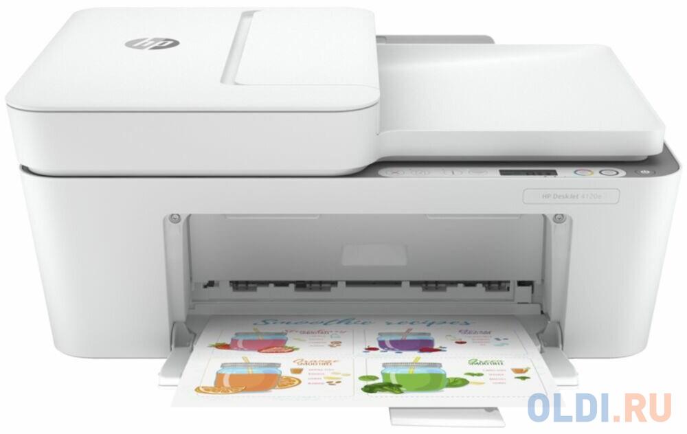 МФУ струйный HP DeskJet 4120e принтер/копир/сканер A4