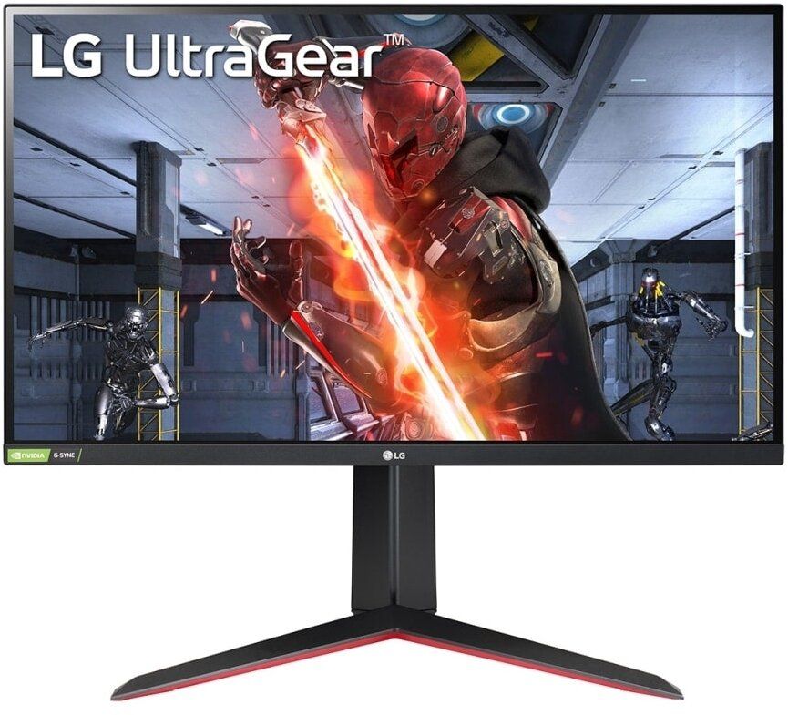 Монитор LG 27" UltraGear 27GN65R-B черный (27GN65R-BB/ARUOMVN)