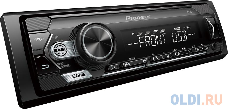 Автомагнитола Pioneer MVH-S120UBW 1DIN 4x50Вт