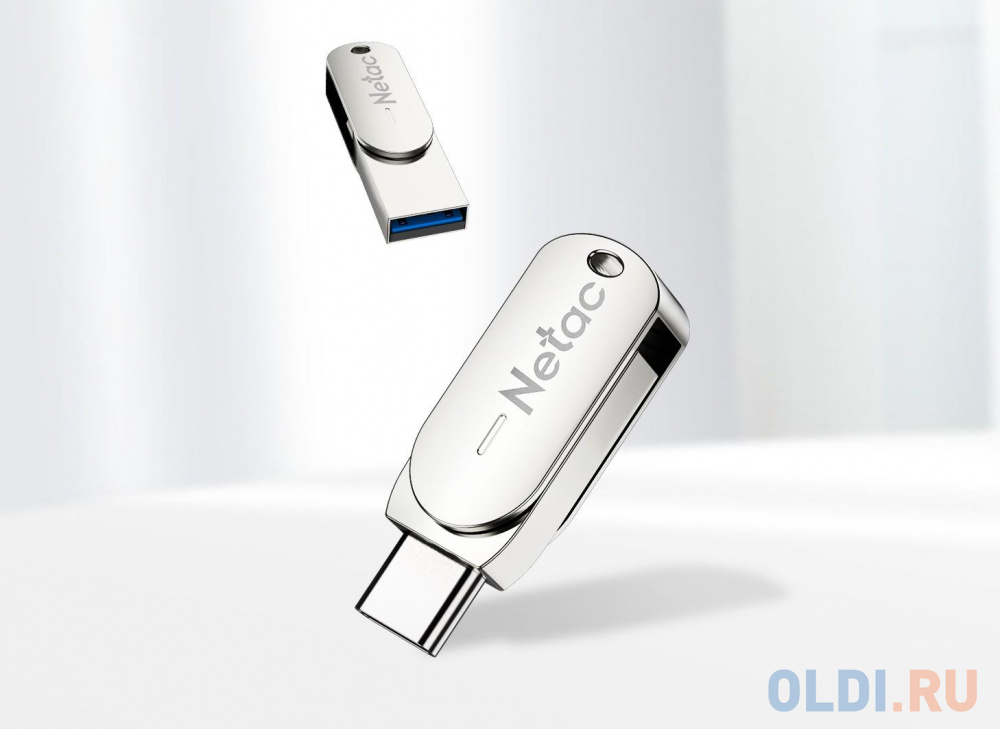 Netac USB Drive U785C USB3.0+TypeC 64GB, retail version EAN: 6926337228907 в Москвe