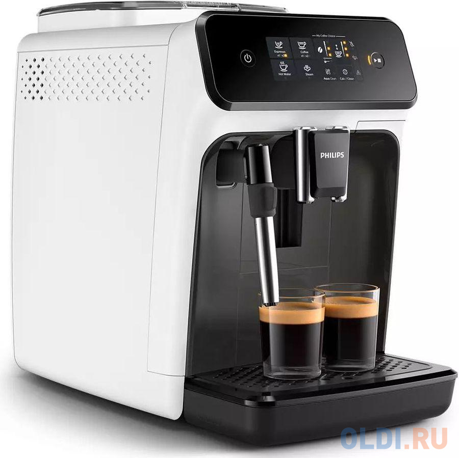 Кофемашина Philips Series 1200 1500 Вт черный белый в Москвe