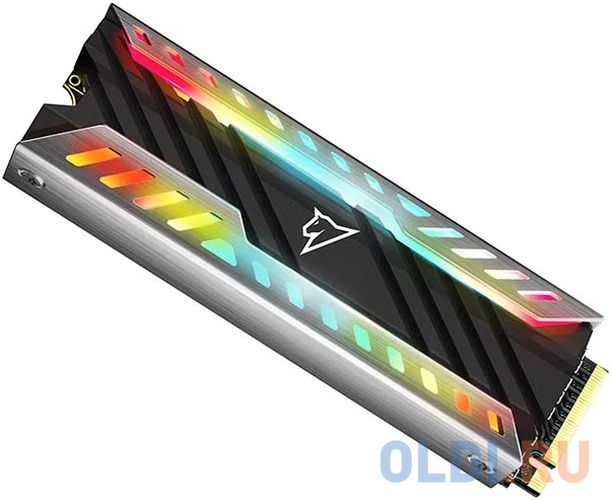 Твердотельный накопитель Netac NV3000 RGB PCIe 3 x4 M.2 2280 NVMe 3D NAND SSD 1TB, R/W up to 3400/2000MB/s, with heat sink & RGB