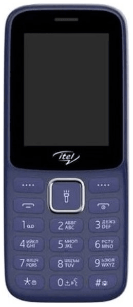 Мобильный телефон ITEL IT5029, 2.4" 320x240 TN, 8Mb RAM, 8Mb, BT, 2-Sim, 1200 мА·ч, micro-USB, синий (ITL-IT5029-DEBL)