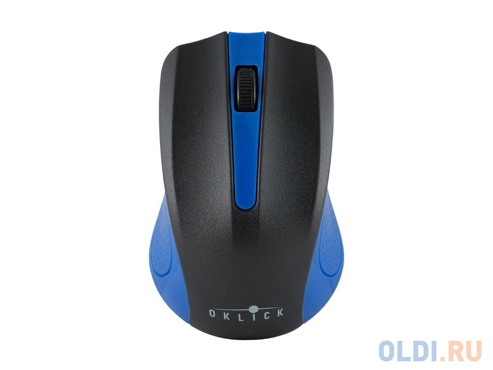 Мышь Oklick 485MW black/blue optical (1200dpi) cordless USB (2but) в Москвe