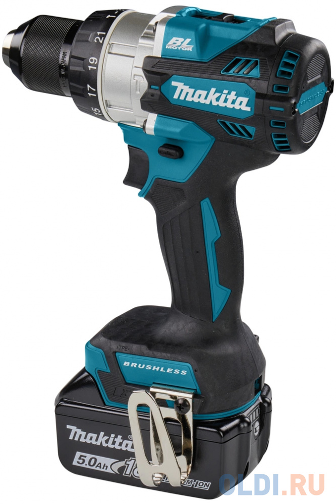 Дрель-шуруповерт Makita DHP486RTJ аккум. патрон:быстрозажимной (кейс в комплекте)