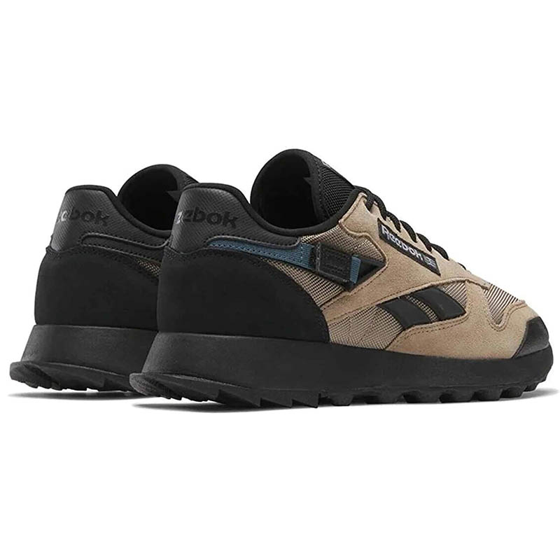 Кроссовки Reebok Classic Leather р.40 EUR Beige-Blue-Black 100025108 в Москвe