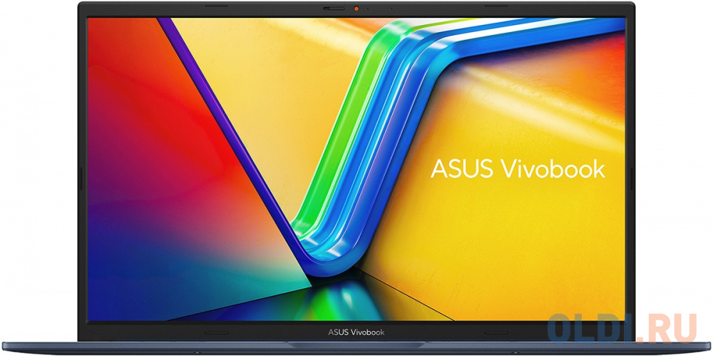 Ноутбук Asus VivoBook X1704ZA-AU086 Core i3 1215U 8Gb SSD512Gb Intel UHD Graphics 17.3" IPS FHD (1920x1080) noOS blue WiFi BT Cam (90NB10F2-M0034