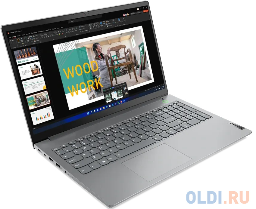 Ноутбук Lenovo ThinkBook 15 G4 IAP Core i3-1215U/8GB/SSD256GB/15.6&quot;/MX550 2GB/IPS/FHD/NoOS/Mineral Grey (21DJ00KQRU)