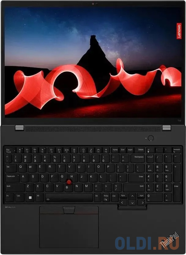 Ноутбук Lenovo ThinkPad T16 G3 Core Ultra 5 125U 16Gb SSD1Tb Intel UHD Graphics 16" IPS WUXGA (1920x1200) noOS black WiFi BT Cam (21MQS3BE00)