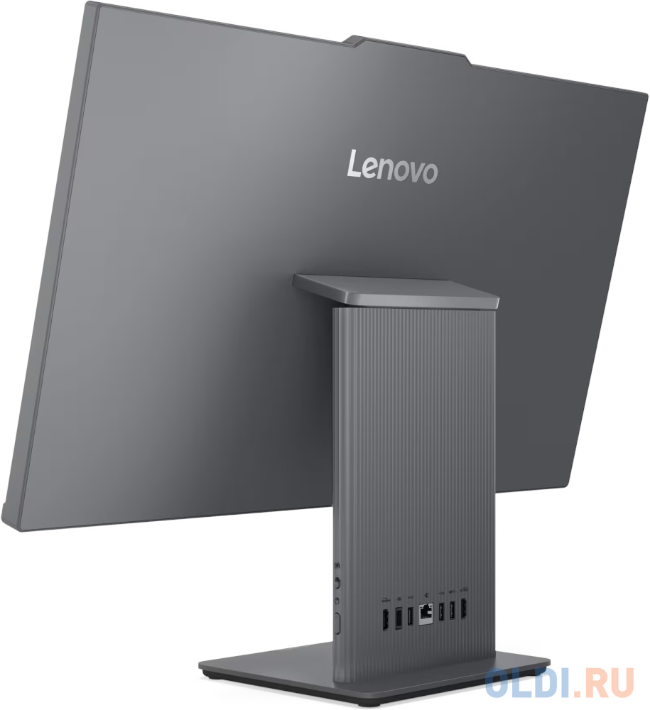 Моноблок/ Lenovo IdeaCentre AIO 27ARR9   27"(1920x1080 IPS)/AMD Ryzen 7 7735HS(3.2Ghz)/16384Mb/512SSDGb/noDVD/Int:AMD Radeon 680M/Cam/BT/WiFi/war