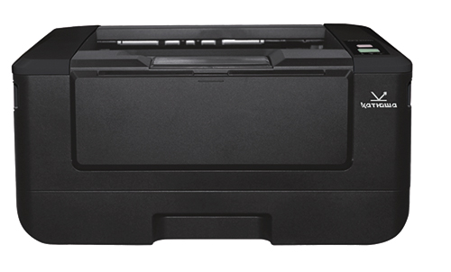Принтер лазерный Катюша P130, A4, ч/б, 33 стр/мин (A4 ч/б), 600x600 dpi, дуплекс, сетевой, USB, черный