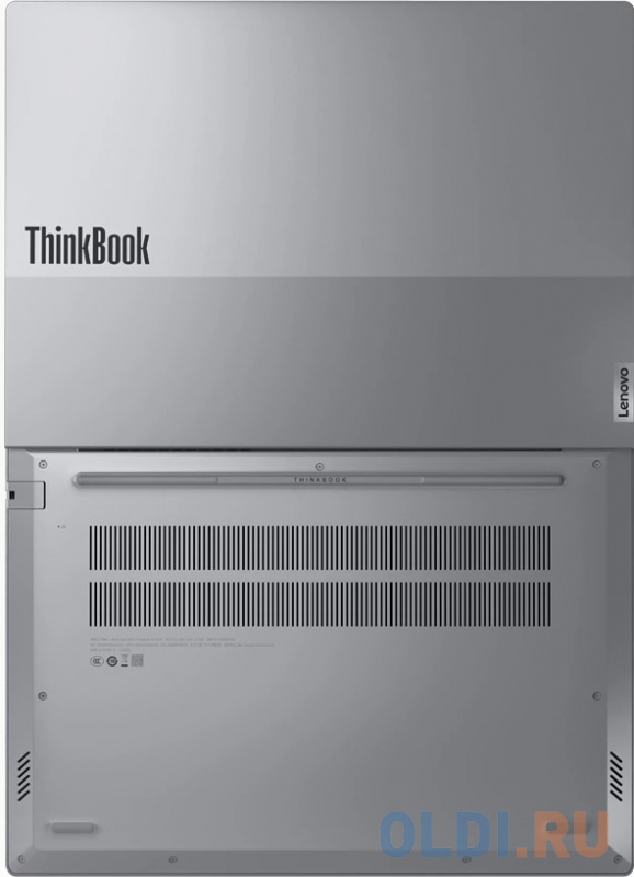 Ноутбук Lenovo Thinkbook 14 G6 IRL Core i5 13420H 8Gb SSD512Gb Intel UHD Graphics 14" IPS WUXGA (1920x1200) noOS grey WiFi BT Cam (21KG00T2EV)