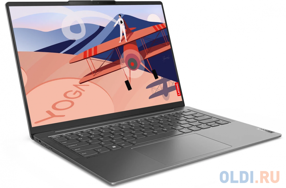 Ноутбук/ Lenovo Yoga Slim 6 14IRP8 14"(2240x1400 IPS)/Intel Core i5 1340P(1.9Ghz)/16384Mb/512SSDGb/noDVD/Int:Intel Iris Xe Graphics/Cam/BT/WiFi/6