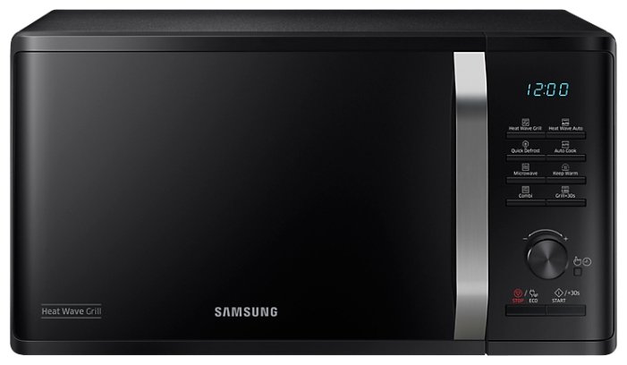 Микроволновая печь Samsung MG23K3575AK 23 л, 800 Вт, гриль, черный