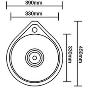 Кухонная мойка Seaman Eco Wien SWT-3945-CP.A Copper Polish