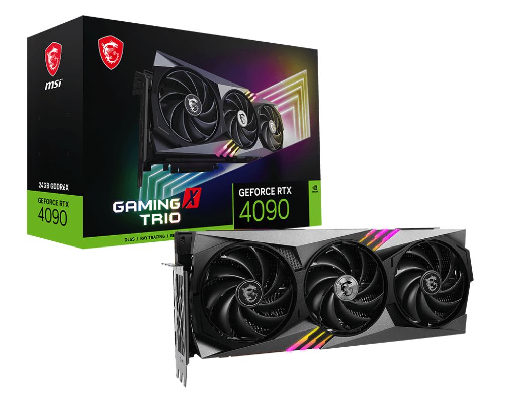 Видеокарта MSI nVidia GeForce RTX 4090 Gaming X Trio 24G в Москвe