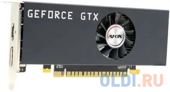 Видеокарта Afox PCI-E AF1050-4096D5H4 NVIDIA GeForce GTX 1050 4Gb 128bit GDDR5 1354/7000 HDMIx1 DPx1 HDCP Ret low profile в Москвe