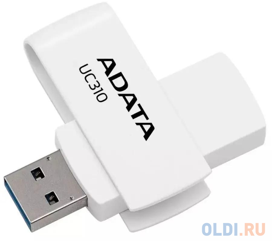 Флеш Диск A-DATA 64GB <UC310-64G-RWH> UC310, USB 3.2, белый